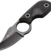 Kizlyar Amigo X Fixed TiNi AUS-8 Stainless Black G10 Handle Neck Knife 0089