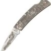 Browning BAR Folder Hunting Sculpted Stainless Folding Drop Pt Knife 0274