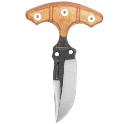 Condor Tactical P.A.S.S. Brown Micarta 440C Stainless Push Dagger W/ Sheath 1828404C