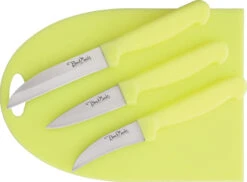Benchmark Kitchen Knife Set Glow In The Dark & Cutting Board - 074