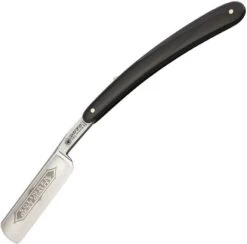 Dovo Black Solingen Straight Folding Shaving Razor 6/8 Inch 100681