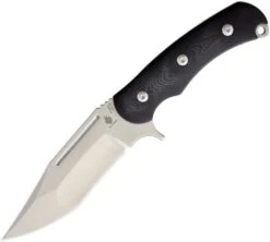 KIZER Super Bad 8.75" Fixed Bowie Knife W/ Black G10 Handle - 1015A1