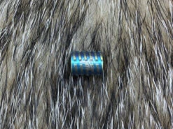 WE KNIFE Co. Titanium Blue Anodized Finish Construction Lanyard Bead A02C