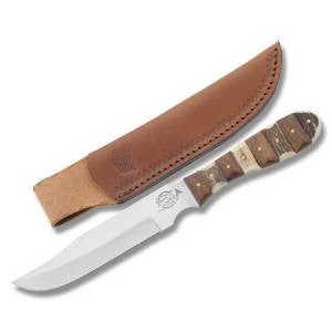 Fox N Hound Skinner Wood Stag Fixed Blade Knife 622 2 Fox N Hound Skinner Wood Stag Fixed Blade Knife 622 - Image 2