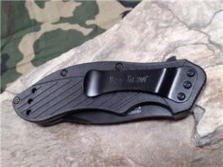Kershaw Clash Folding Knife A/O Folder Combo Edge Black By: Ken Onion - 1605CKTST -Elite Knives Shop 1605cktst3