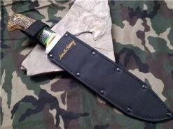 Schrade Uncle Henry 15 1/4" Delrin StagmBowie Hunter Knife Full Tang - 181UH 9 Schrade Uncle Henry 15 1/4" Delrin StagmBowie Hunter Knife Full Tang - 181UH -Elite Knives Shop 181uh