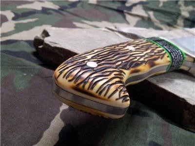 Schrade Uncle Henry 15 1/4" Delrin StagmBowie Hunter Knife Full Tang - 181UH 6 Schrade Uncle Henry 15 1/4" Delrin StagmBowie Hunter Knife Full Tang - 181UH - Image 6