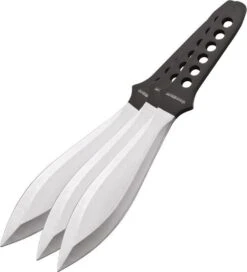 Boker Magnum Set Of 3 Double Edge Black Profi I Fixed Throwing Knives - M02GL193 -Elite Knives Shop 193