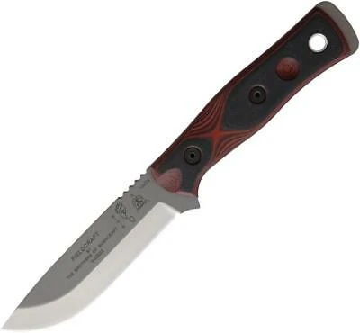 TOPS 10" Fieldcraft BOB Fixed Hunter Blade Red & Black Handle Knife BROS154RB 2 TOPS 10" Fieldcraft BOB Fixed Hunter Blade Red & Black Handle Knife BROS154RB - Image 2