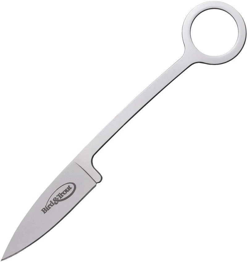 Cold Steel Bird & Trout Fixed AUS-8A Stainless Boxed Neck Knife W/ Sheath 20BTJ 3 Cold Steel Bird & Trout Fixed AUS-8A Stainless Boxed Neck Knife W/ Sheath 20BTJ - Image 3