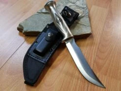 Marbles Creek Side Bowie Knife Fixed 10" Bear Hunter W/ Survival Kit - 242 -Elite Knives Shop 242 ee473257 e84e 4294 9c4a 90e60c1fd1eb