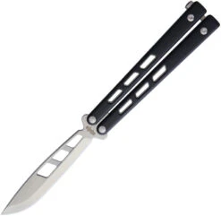 Brous Blades BlackCELL Balisong D2 Satin Black G10 Ltd Ed. Folding Knife 255