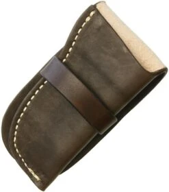 Other Large Brown Leather Fits 3-4" Folding Knife Pouch Sheath 287