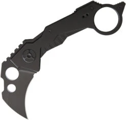 Quartermaster BA Baracus Karambit Limo Tint Folding Pocket Knife CPM 154 2ZLT