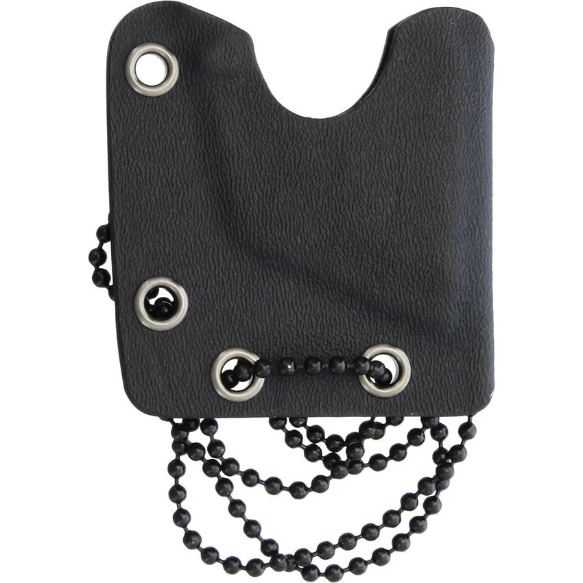 Real Steel Midnight Black Cat 4" G10 Fixed Blackwash Tanto Neck Knife 3121A 2 Real Steel Midnight Black Cat 4" G10 Fixed Blackwash Tanto Neck Knife 3121A - Image 2