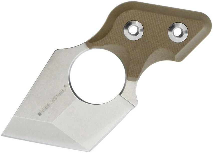 Real Steel Black Cat Coyote Tan G10 4" Fixed Tanto Stonewash Neck Knife 3127 1 Real Steel Black Cat Coyote Tan G10 4" Fixed Tanto Stonewash Neck Knife 3127