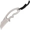 Hogue EX-F03 Fixed Blade Stainless Hawkbill One Piece Neck Knife W/ Sheath 35360