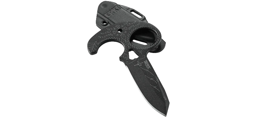 CRKT Tecpatl Sugar Skull Laser Image Fixed Blade Push Dagger Knife 2261 5 CRKT Tecpatl Sugar Skull Laser Image Fixed Blade Push Dagger Knife 2261 - Image 5