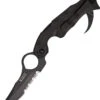 5.11 Tactical Double Duty Karambit Lockback Folding Serrated Blade Black FRN Handle Knife 51072