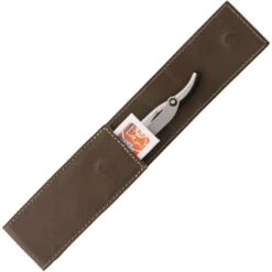 Dovo Shavette Barber Straight Shaving Razor W/ Brown Leather Case 577056 -Elite Knives Shop 577056 2