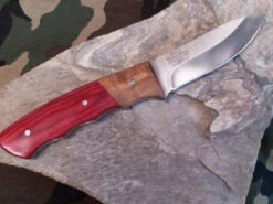 Elk Ridge Fixed Blade 8.5" Knife W/ Burlwood & Pakka Handle 130 -Elite Knives Shop 5 8dc58831 532f 4491 99cb 0d4f650fd80f