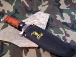 Elk Ridge Hunting Bowie 12.5" Knife W/ Wood Handle - 012 -Elite Knives Shop 6 84ddaf6c e5b7 4db9 94ee f7d4803e4407