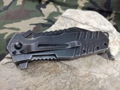 Mtech Xtreme Ballistic Spring Assisted Open TACTICAL Pocket Knife - Mxa839bs -Elite Knives Shop 839bs2