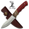 Elk Ridge Fixed Blade 8.5" Knife W/ Burlwood & Pakka Handle 130