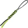 WE KNIFE Co Black & Green Paracord Knife Lanyard W/ Anodized Titanium Bead A01A