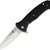 Al Mar SERE 2020 Linerlock A/O Black G10 Folding D2 Steel Serrated Knife 2203