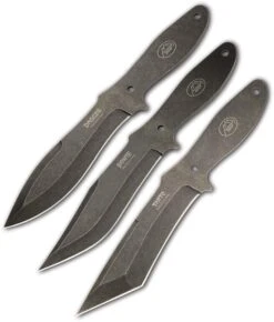 Outdoor Edge Aero Strike Throweing 3pc Fixed Blade Knives AS300C