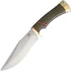 Bark River Marauder I Bowie Green Fixed Blade Knife 16151mgc