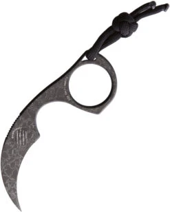 Bastinelli Creations Diagnostic Skull Karambit N690Co Fixed Blade Knife 05S
