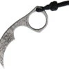 Bastinelli Creations Diagnostic Skull Bohler N690 Fixed Blade Karambit Knife 06S