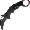 Brighten Blades Moonstruck Karambit Framelock Carbon Fiber Folding Pocket Knife 599TICL