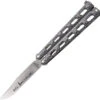 Bear & Son 30th Anniversary Balisong Silver Vein 440 Stainless Butterfly Knife ANN114