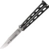 Bear & Son 30th Anniversary 9.25" Black Butterfly Balisong Knife Ann114b