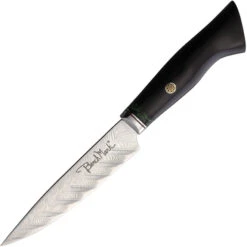 Benchmark Utility Black Rosewood Damascus Steel Kitchen Kitchen Knife 127