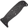 Boker GEK Black Micarta Knife Making Handle Scales W/ Handle Screws 128646