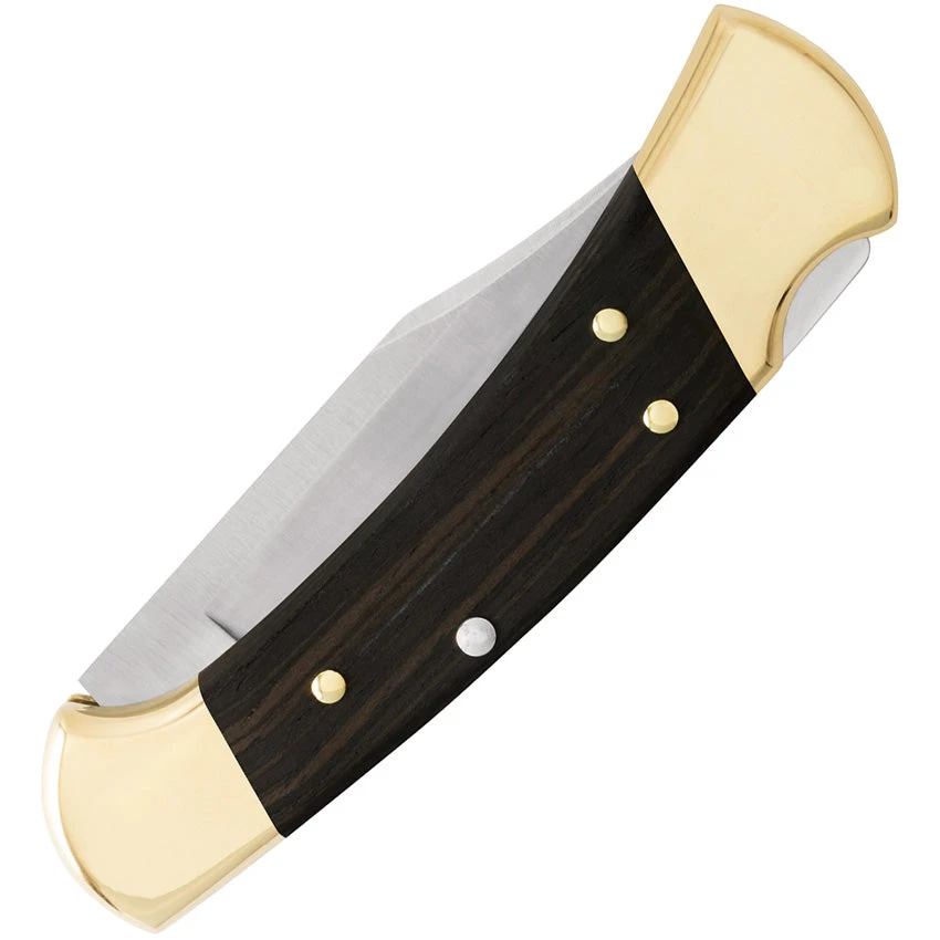 Buck Automatic 112 Knife Lockback Ebony Wood CPM-S30V Stainless Clip Point Blade 112BRSA 2 Buck Automatic 112 Knife Lockback Ebony Wood CPM-S30V Stainless Clip Point Blade 112BRSA - Image 2