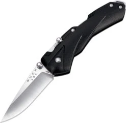 BUCK Knives Quick Fire Black ETP Handle A/O Blade Lockback Folding Knife 288BKS