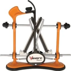 Warthog Orange V-Sharp Classic II Diamond 2-Side Knife Blade Edge Sharpener C2OR