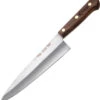 Case Cutlery 8" Household Kitchen Walnut Handle Chefs Fixed Blade Knife 07316