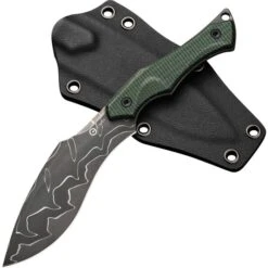 Civivi Vaquita II Green Micarta Damascus Mini Fixed Blade Neck Knife 047CDS2 -Elite Knives Shop CIVC047CDS2 add 05