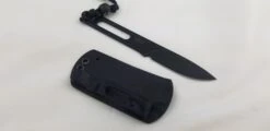 Civivi Minimis Black 10Cr15CoMoV Fixed Blade Neck Knife W/ Kydex Sheath 200261 -Elite Knives Shop CIVC200261 add 06