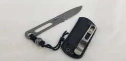 Civivi Minimis Gray 10Cr15CoMoV Fixed Blade Neck Knife W/ Kydex Sheath 200262 -Elite Knives Shop CIVC200262 add 08