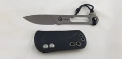 Civivi Minimis Gray 10Cr15CoMoV Fixed Blade Neck Knife W/ Kydex Sheath 200262 -Elite Knives Shop CIVC200262 add 11