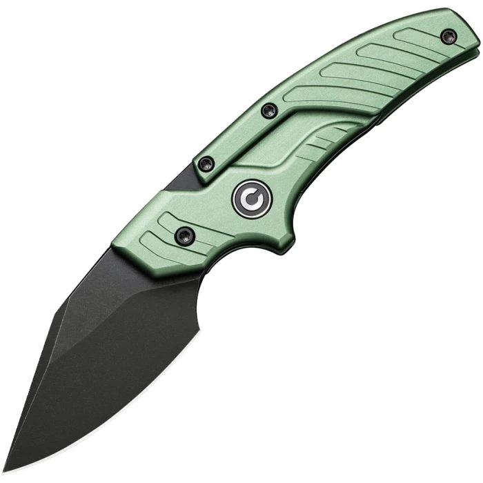 Civivi Typhoeus Folding Push Dagger Knife Green Aluminum 14C28N Blade W/ Sheath 210364 1 Civivi Typhoeus Folding Push Dagger Knife Green Aluminum 14C28N Blade W/ Sheath 210364