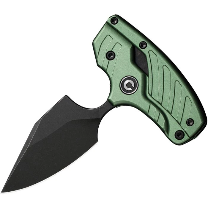 Civivi Typhoeus Folding Push Dagger Knife Green Aluminum 14C28N Blade W/ Sheath 210364 2 Civivi Typhoeus Folding Push Dagger Knife Green Aluminum 14C28N Blade W/ Sheath 210364 - Image 2