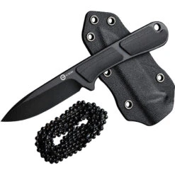 Civivi Mini Elementum Black G10 Nitro-V Drop Point Fixed Blade Neck Knife 230101 8 Civivi Mini Elementum Black G10 Nitro-V Drop Point Fixed Blade Neck Knife 230101 -Elite Knives Shop CIVC230101 add 03